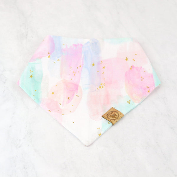 pastel boho dog bandana