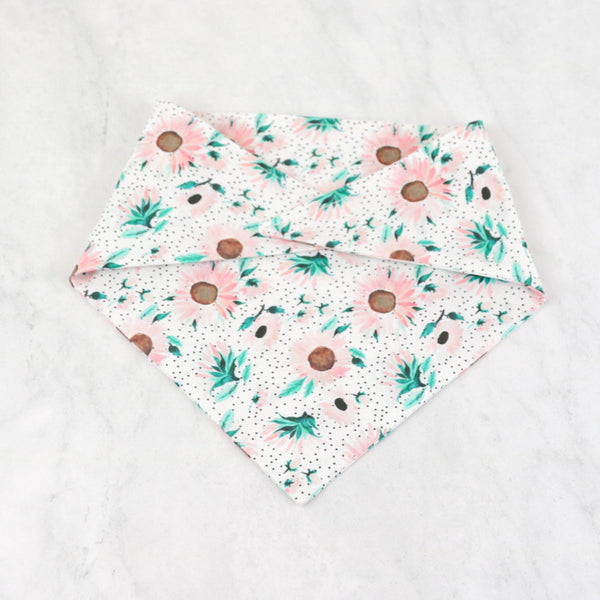 boho floral dog bandana