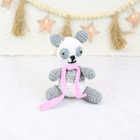 Mochi the Panda Dog Crochet Toy