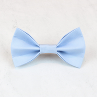 Solid Sky Blue Dog Bow Tie