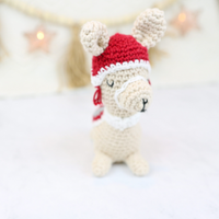 Machi the Llama Dog Crochet Toy
