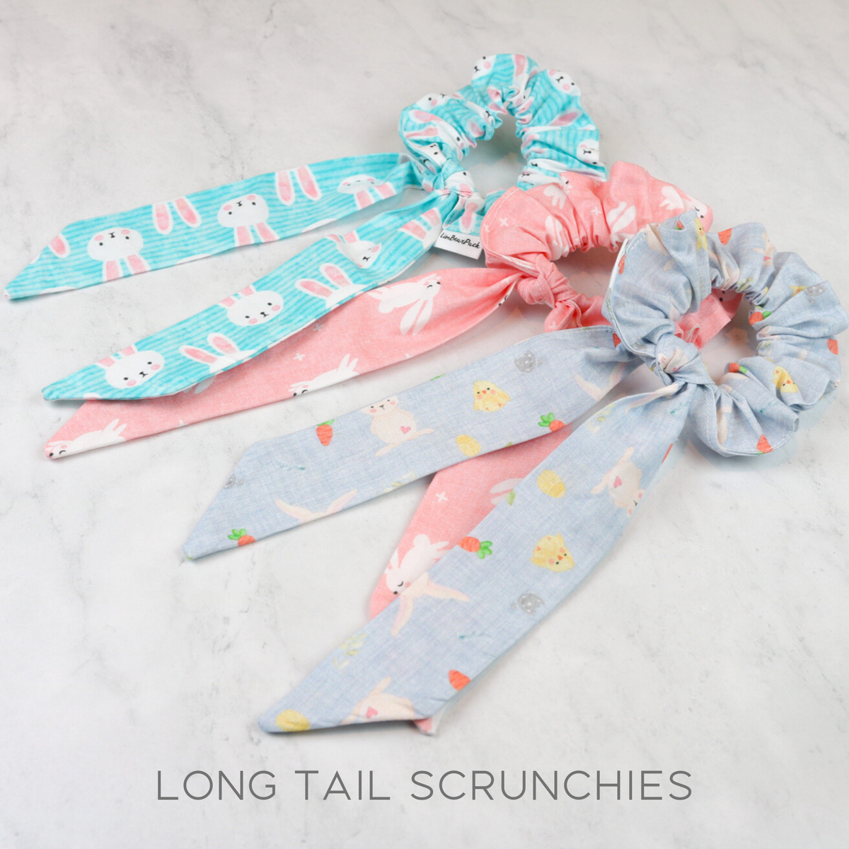 Easter Long Tail Scrunchies