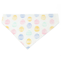 easter eggs dog bandana