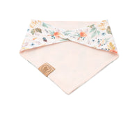 Flora  | Taupe Fall Floral Dog Bandana