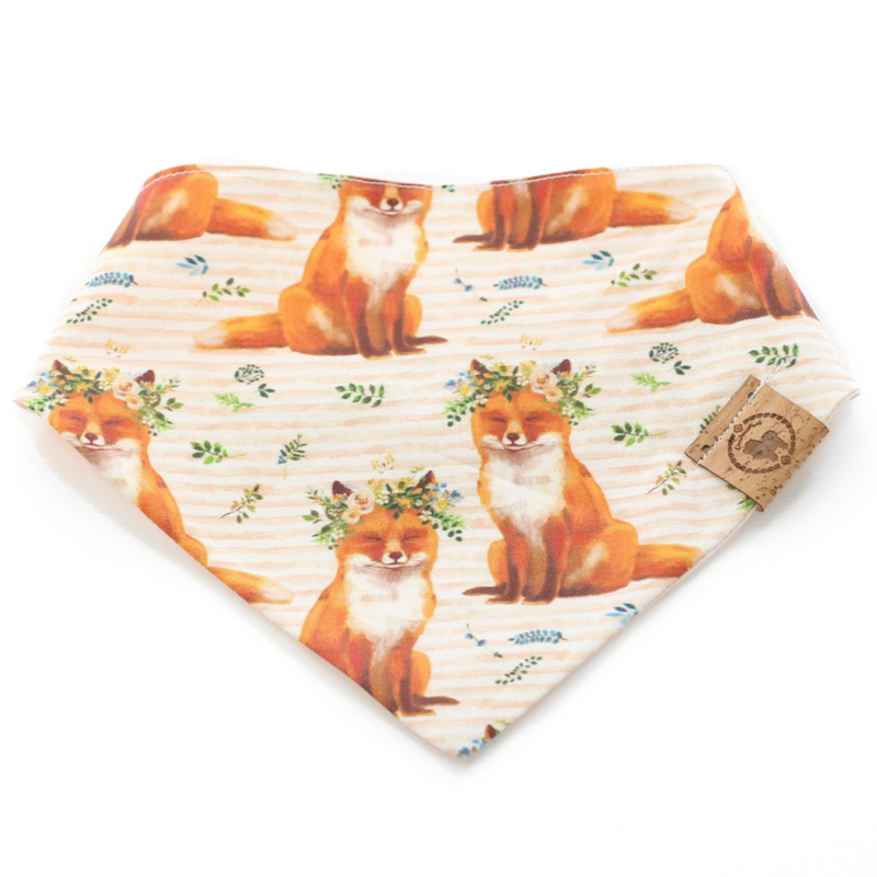fox spring dog bandana