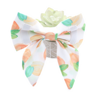 Just Peachy Dog Sailor Bow